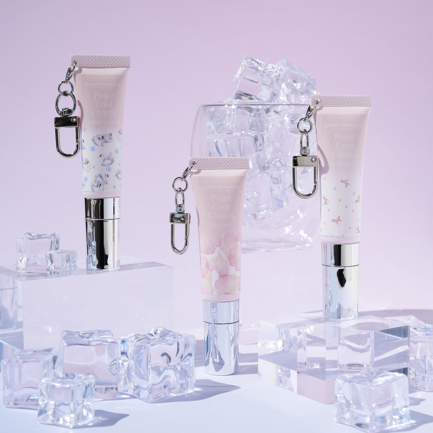 【3月31日12時発売】オハナ・マハロ　フレグランス　ポイントクールチャーム〈レイア　マカラプア〉［首用保湿ジェル］　10g