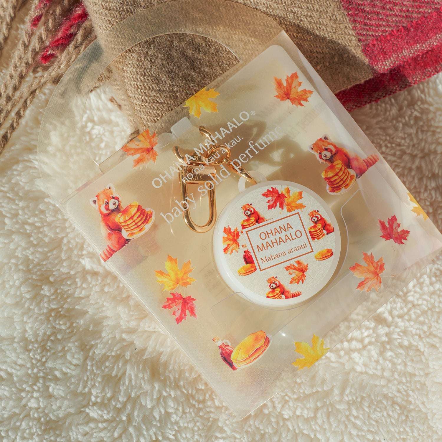 【8月25日12時発売】オハナ・マハロ　babyソリッドパフューム〈マハナ　アラヌイ〉［練香水］　4g