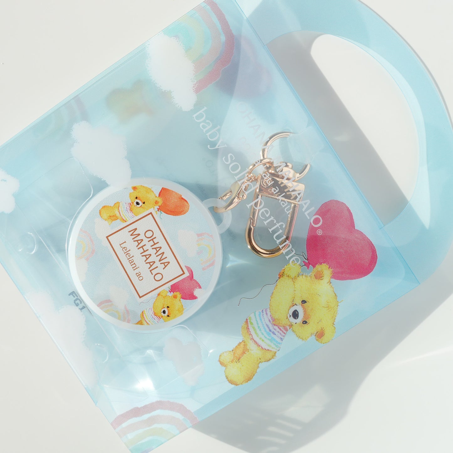 【8月25日12時発売】オハナ・マハロ　babyソリッドパフューム〈レレラニ　アオ〉［練香水］　4g