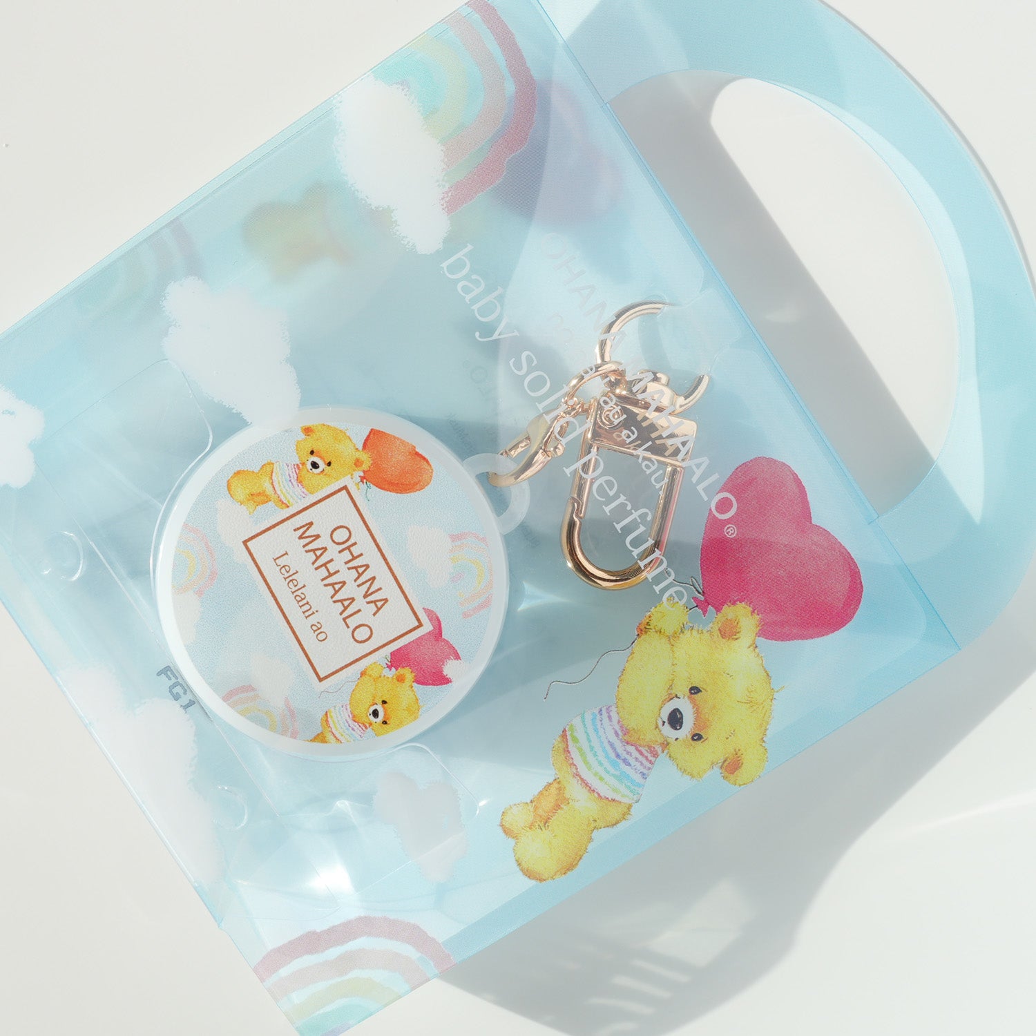 【8月25日12時発売】オハナ・マハロ　babyソリッドパフューム〈レレラニ　アオ〉［練香水］　4g