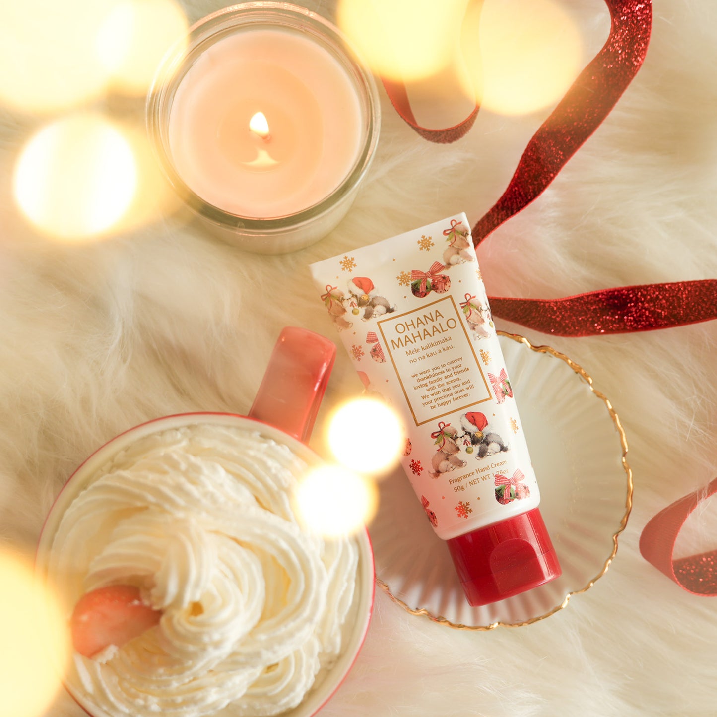 【11月10日12時発売】オハナ・マハロ　フレグランス　ハンドクリーム　メレカリキマカ　50g
