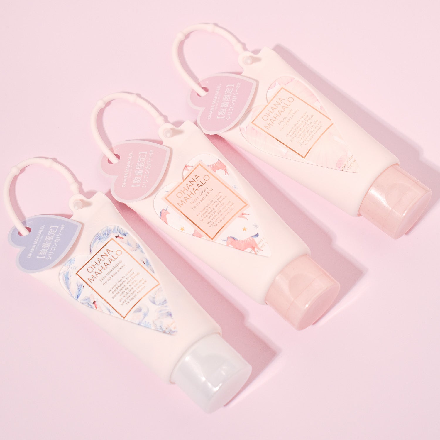 【10月21日12時発売】オハナ・マハロ　フレグランス　ハンドクリーム　レイア　マカラプア　オリジナルシリコンカバー付き　50g