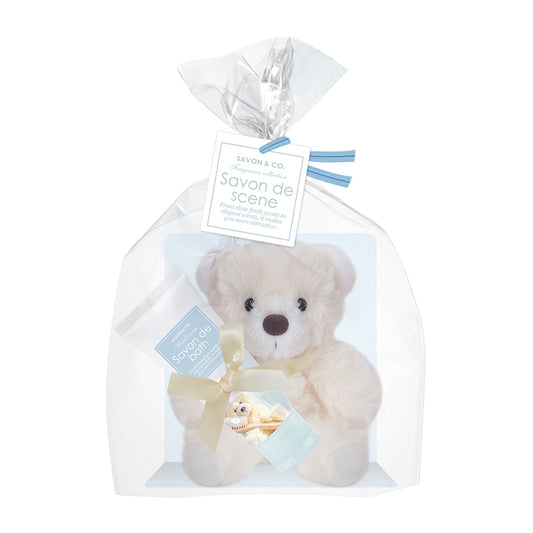 【11月10日12時発売】サヴォンアンドカンパニー　ハンドクリーム50g・ぬいぐるみキーホルダー付　サヴォンドゥバス