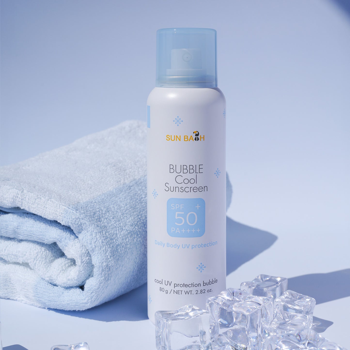 【3月24日12時発売】サンバス　クールUVプロテクションバブル［日やけ止めジェル］ 80g