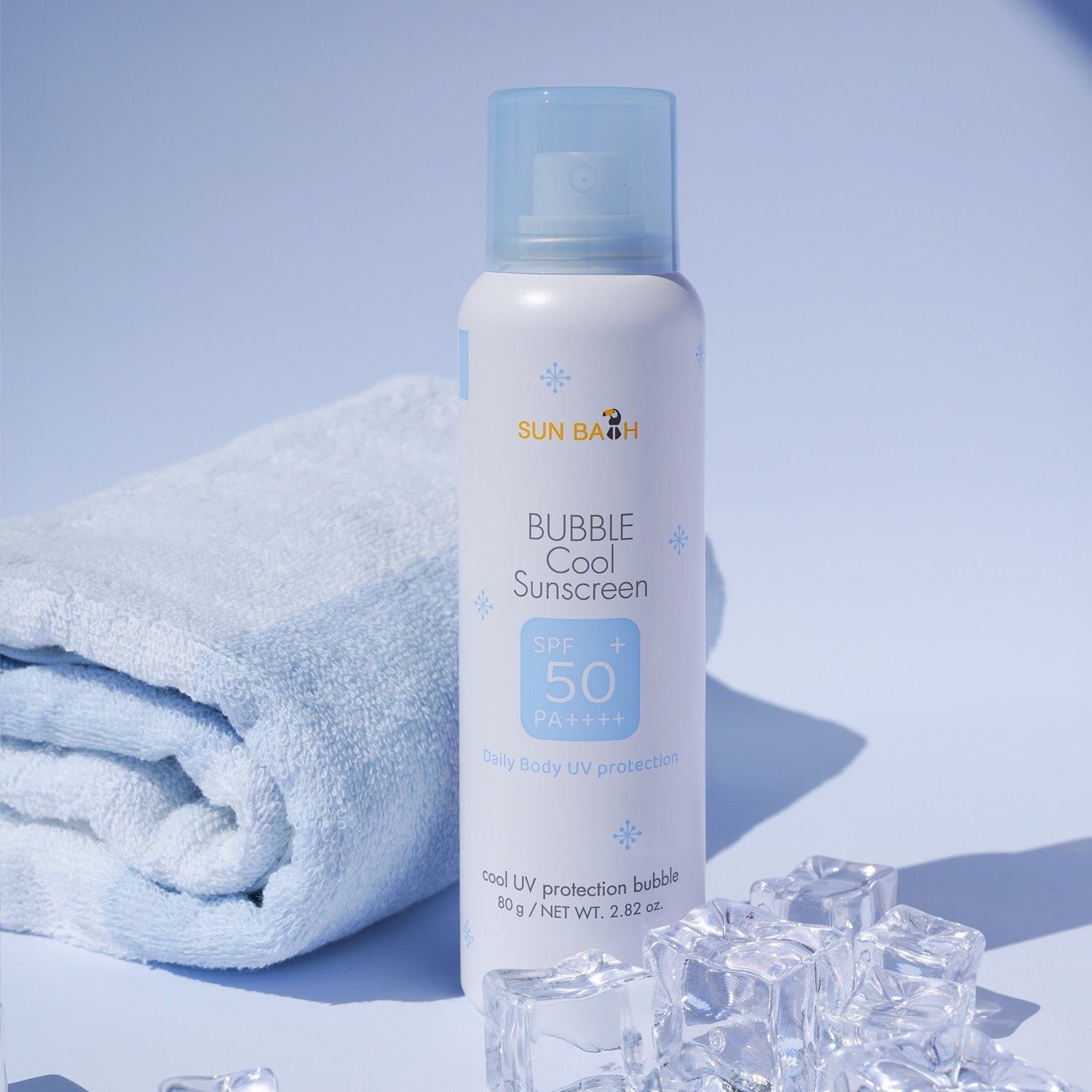 【3月24日12時発売】サンバス　クールUVプロテクションバブル［日やけ止めジェル］ 80g